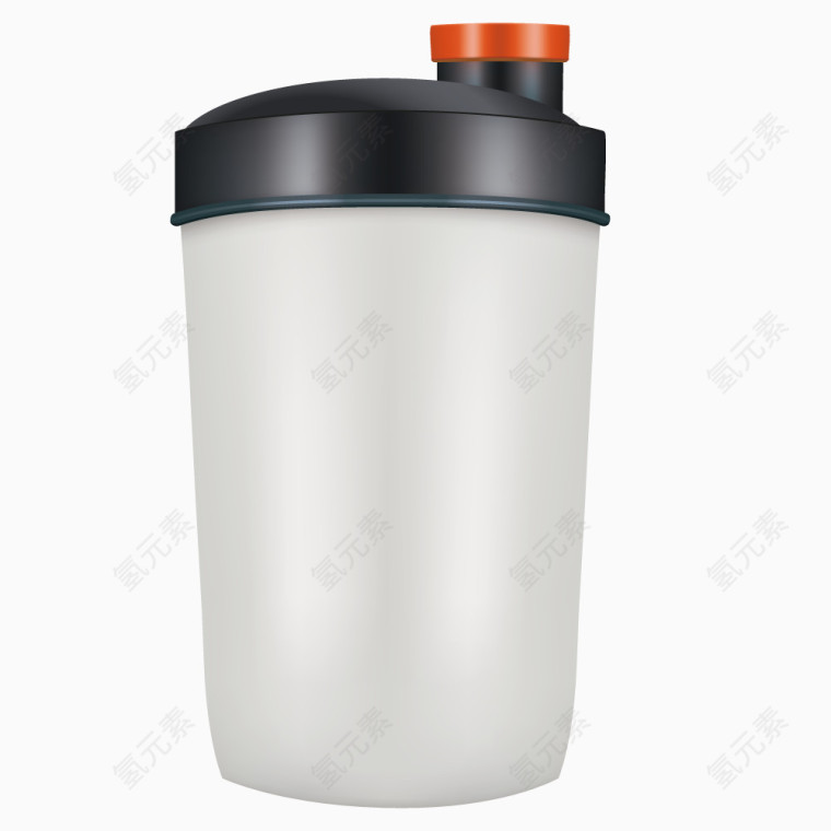 矢量立体模型水杯