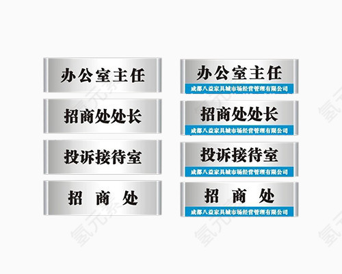 招商科室牌