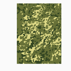 矢量军事迷彩小花黄绿色