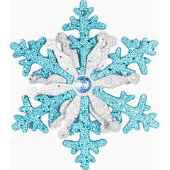 圣诞节雪花挂件