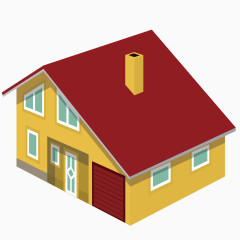 矢量三维房屋场景图