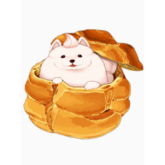 可爱的小松鼠