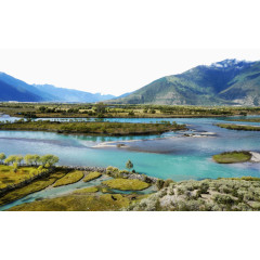 林芝唯美尼洋河