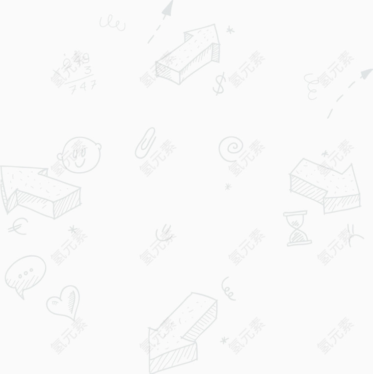 矢量创意设计发散思维导视图