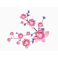 矢量印花绣花图案