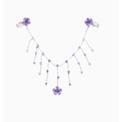 火之灵额前头饰头链新娘盘发