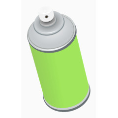 有质感的绿色喷雾