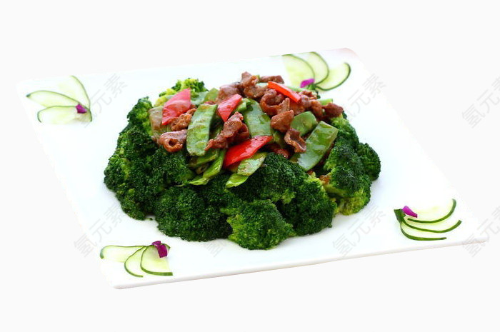西兰花炒牛肉
