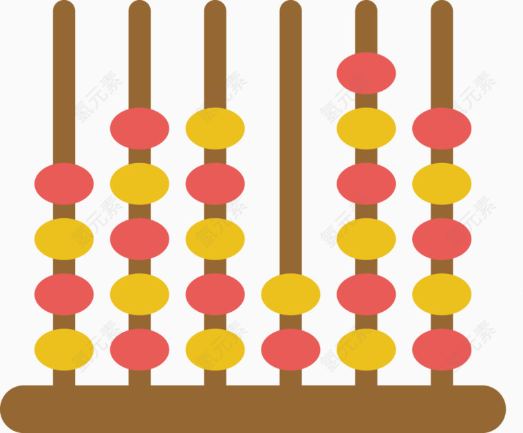 数学珠子矢量图