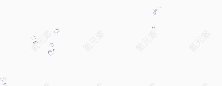 创意合成效果透明雨滴