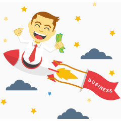 成功卡通素材