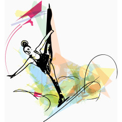 女子滑冰运动员