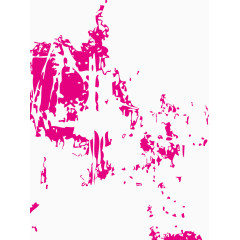 手绘油漆装饰矢量图