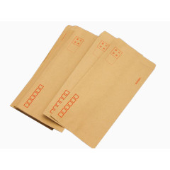 牛皮信纸邮政信封高清素材