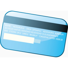 银行卡png矢量元素