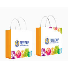 母婴日记购物袋