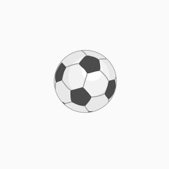 手绘足球免抠素材