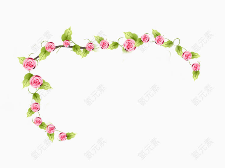 唯美精美花边边框