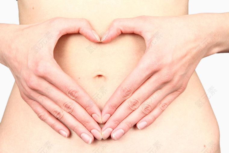 高清摆爱心的手