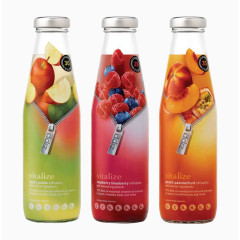 水果饮料瓶组合