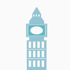 矢量英国大本钟素材