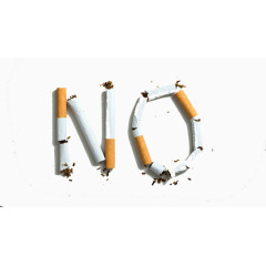 创意NO禁烟标志
