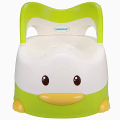 绿色鸭子坐便器