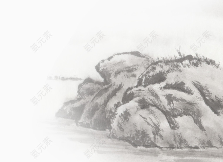 水墨山水