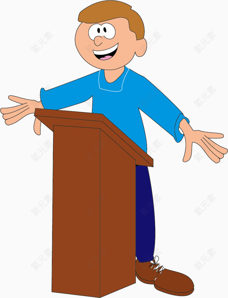 免抠素材演讲图片