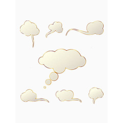 筋斗云金边语言框