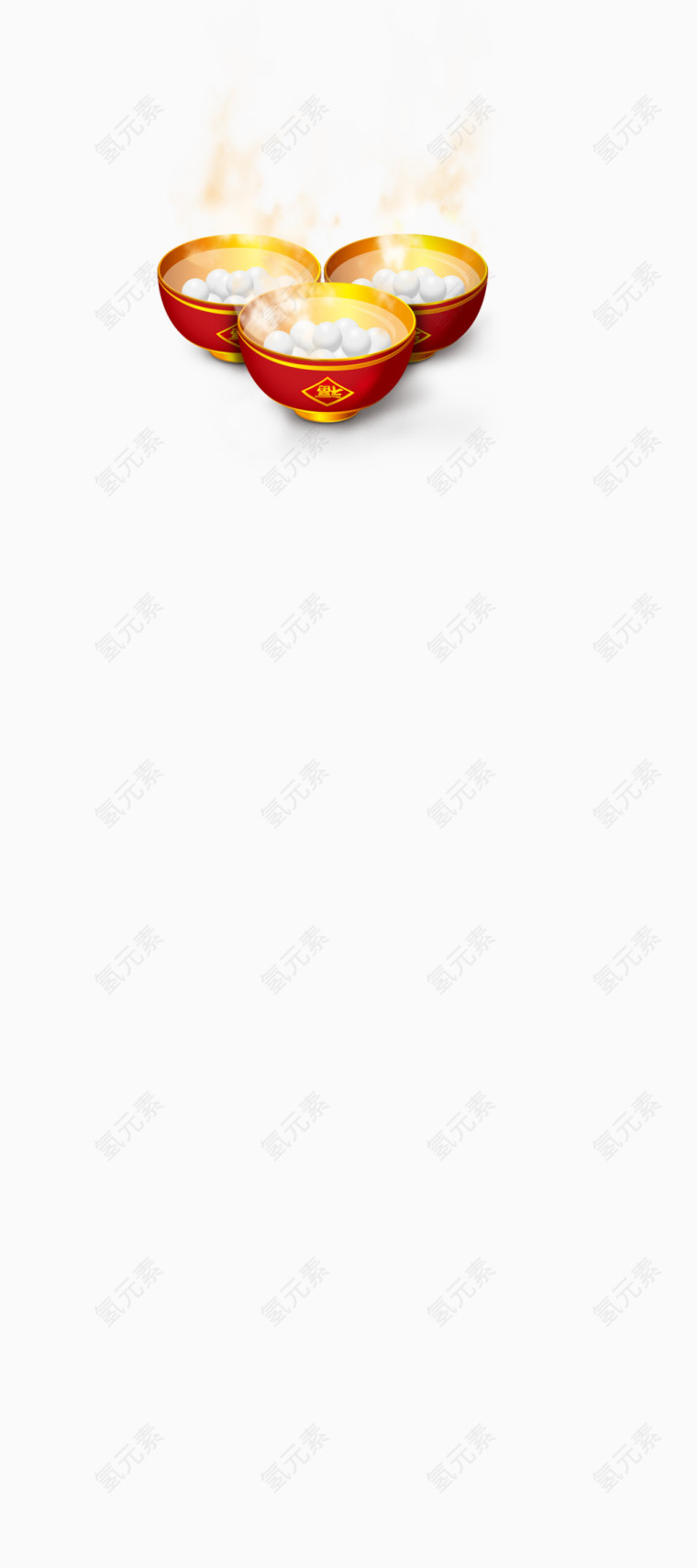 汤圆矢量图