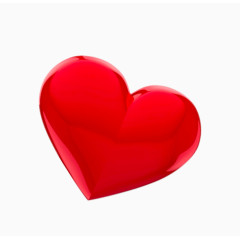 立体红色爱心