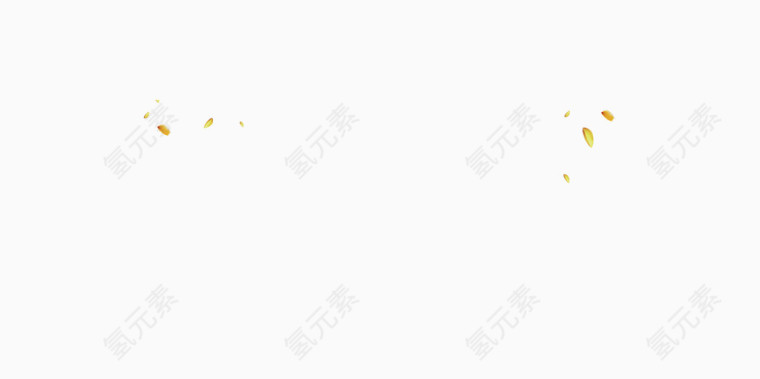 双十二喜庆热闹的金黄色装饰