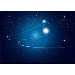 星际炫光背景
