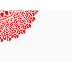 剪纸背景素材新年元素过节氛围