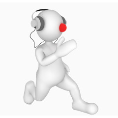 跑步锻炼高清免扣素材