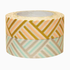 创意条行图案不干胶