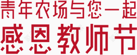青年农场教师节