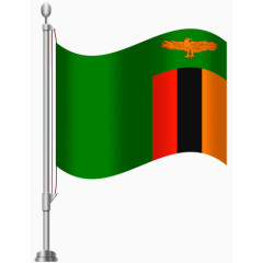 赞比亚国家的国旗