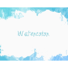 蓝色渲染PPT背景素材