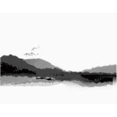 水墨山水