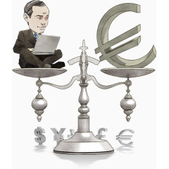 商务金融天秤素材