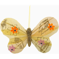 纸扎蝴蝶挂饰