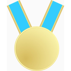 奖牌 奥运 蓝色