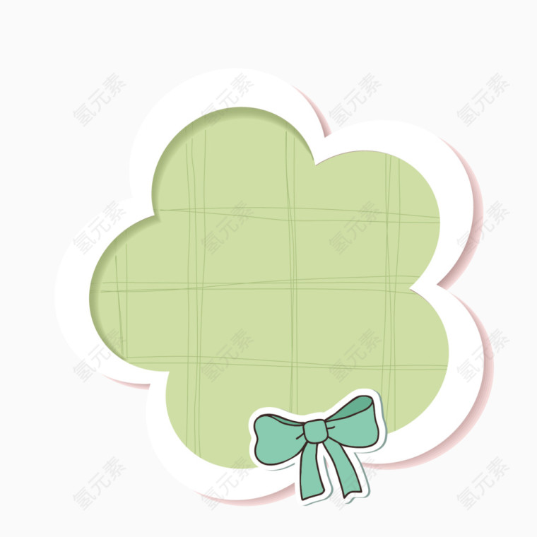 绿色介绍框