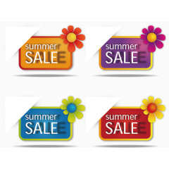 矢量促销卡片设计