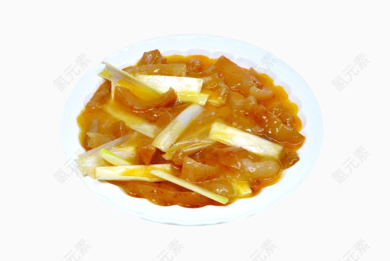 烧菜葱烧海参