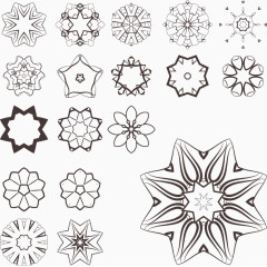 简约装饰设计矢量素材