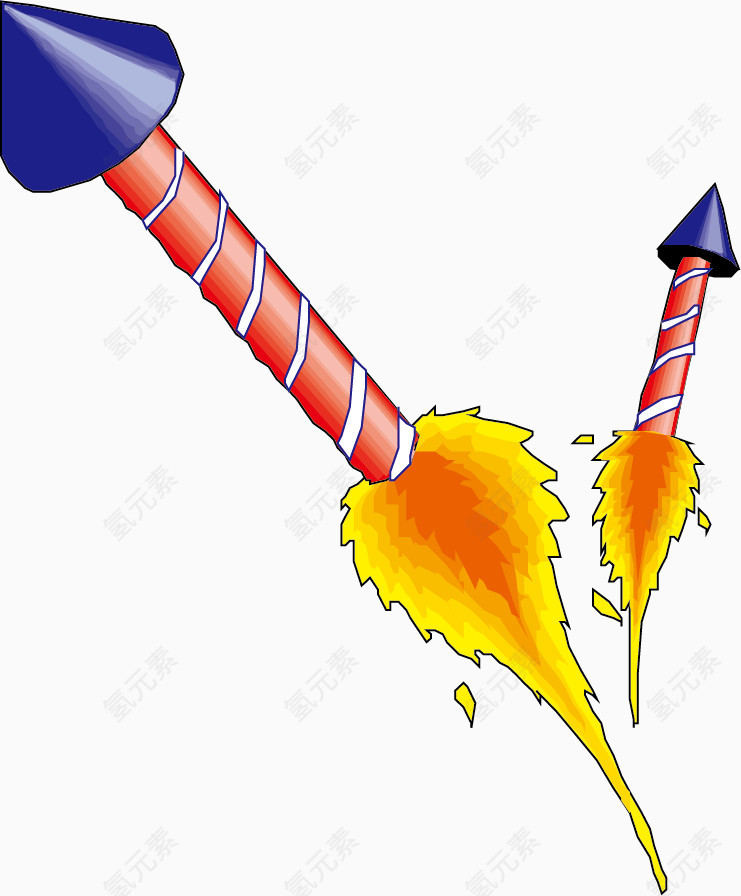 矢量烟花爆竹