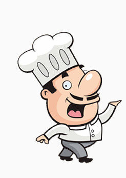 卡通厨师